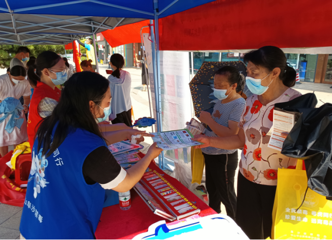 阜沙鎮(zhèn)禁毒信息〔2022〕第168期--阜沙鎮(zhèn)開展“不忘建黨崢嶸史，牢記使命宣禁毒”主題宣傳活動(dòng)（2